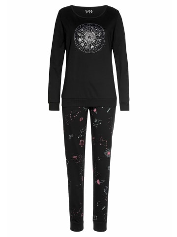 VIVANCE DREAMS Pyjama in schwarz