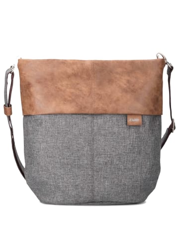 Zwei Olli OT12 - Schultertasche 32 cm (salbei) in stone