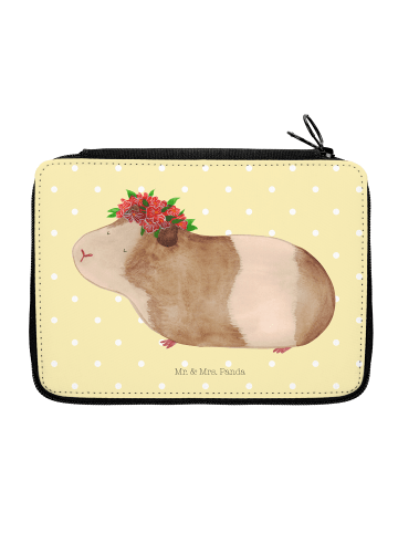 Mr. & Mrs. Panda Etui für Stifte Meerschweinchen Weisheit ohne S... in Gelb Pastell