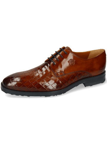 MELVIN & HAMILTON Derby Schuh Flynn 1 in Braun