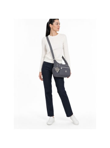 Kipling Basic Gabbie Umhängetasche 29 cm in moonlit grey