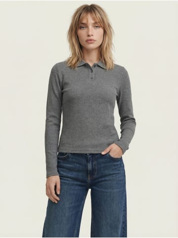 JJXX Poloshirt in Dark Grey Melange