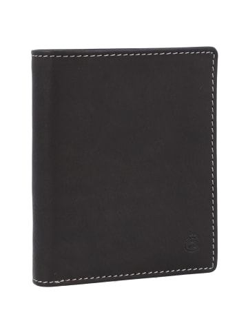 Esquire Dallas Geldbörse Leder 9 cm schwarz