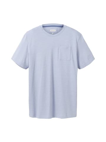 Tom Tailor T-Shirt BASIC in Blau