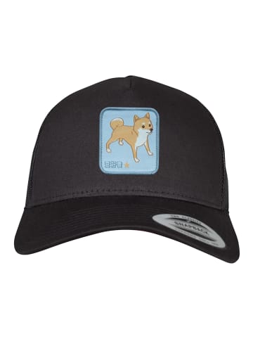 F4NT4STIC Trucker Cap Shiba Inu in schwarz