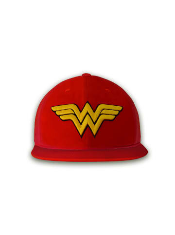 Logoshirt Snapback Cap DC Wonder Woman in rot