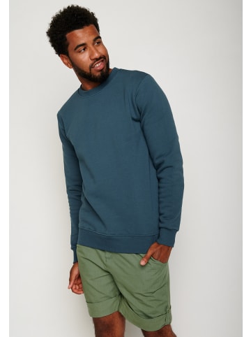 GreenBomb Sweatshirt Basic in Blauer Stein