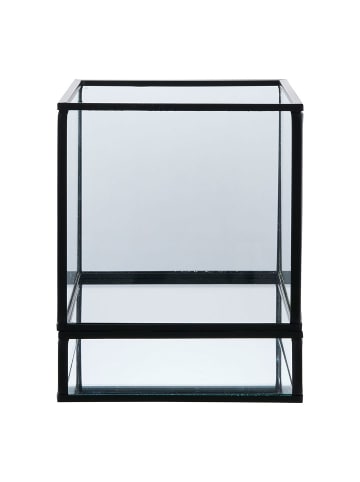 ebuy24 Kerzenhalter Hurricane Schwarz 12 x 12 cm