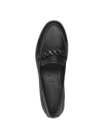 Tamaris Slipper in BLACK LEATHER