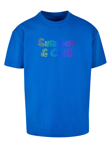 Merchcode Merchcode T-Shirts in cobalt blue