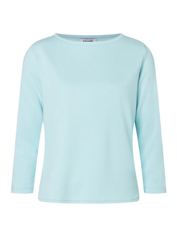 More & More stretchiges Boxy-Shirt, 3/4 Arm in blue haze