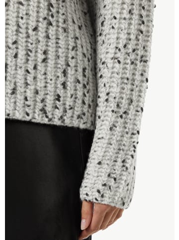 comma Strickpullover langarm in Weiß