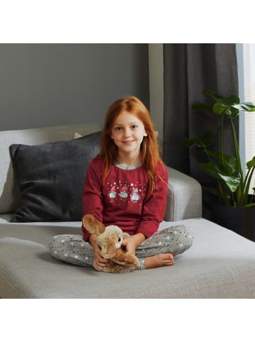 Erwin Müller Single-Jersey Kinder-Schlafanzug in rot