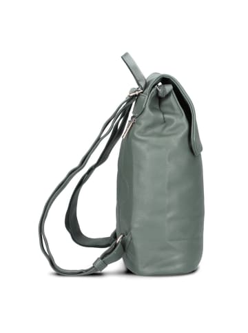 Zwei Mademoiselle.M Daypack 35 cm Laptopfach in eucalyptus