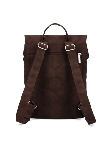Zwei Mademoiselle.M Daypack 35 cm Laptopfach in nubuk espresso