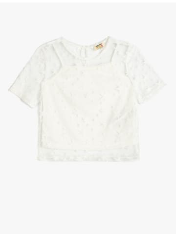 KOTON Bluse in Ekru