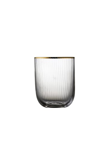 Lyngby Glas Tumbler Palermo Gold in Klar