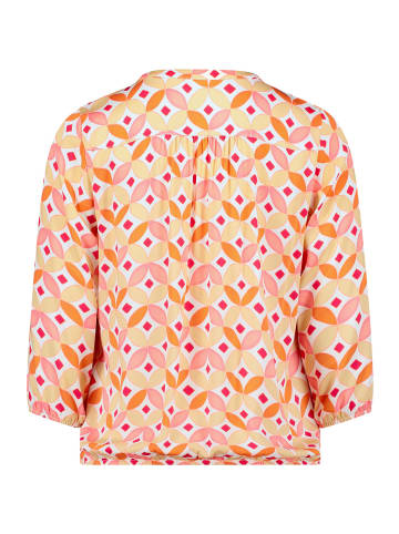 CARTOON Casual-Bluse mit Muster in Cream/Rosé