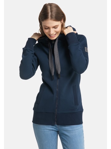 ELBSAND Sweatjacke 'Kria' in dunkelblau