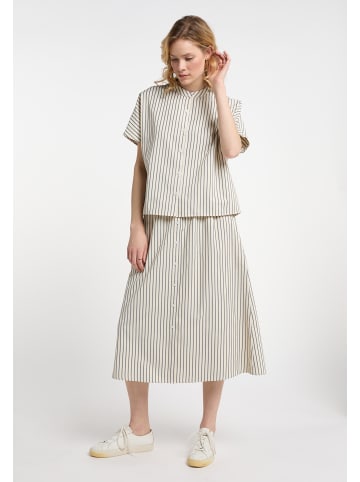DreiMaster Maritim Damen Bluse in Hellbeige Marine