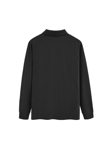 Polo Club Poloshirt MAN RIGBY GO POLO LS IO LONG SLEEVE REGULAR FIT in Schwarz