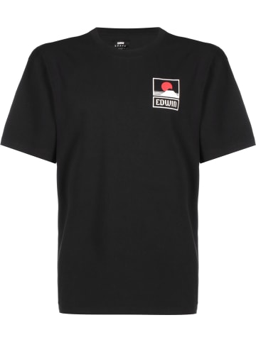 EDWIN  T-Shirts in black garment washed