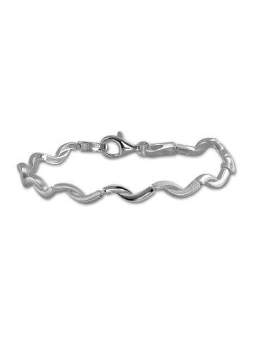 SilberDream 925 Sterling Silber Damen SilberDream Armbänder Welle ca. 18,5cm