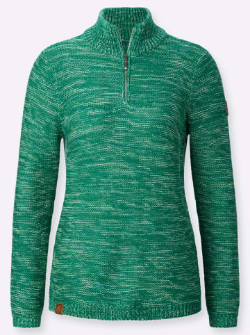 WITT WEIDEN Troyer in grün-meliert