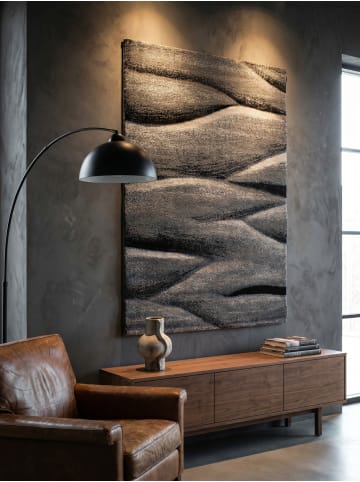 KADIMA DESIGN Teppich Kurzflor Waschbar Ombre SOLDA Strapazierfähig OEKO-TEX