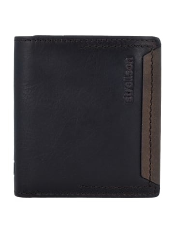 Strellson Camden Geldbörse Leder 9,5 cm dark brown