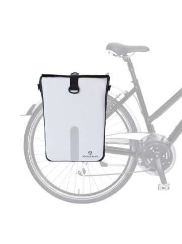 #DoYourSports DoYourSpors Fahrradtasche Roll-Top 21l weiß Weiß