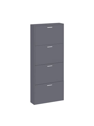 ebuy24 Schuhschrank SulosL anthrazit Anthrazit 59 x 17 cm