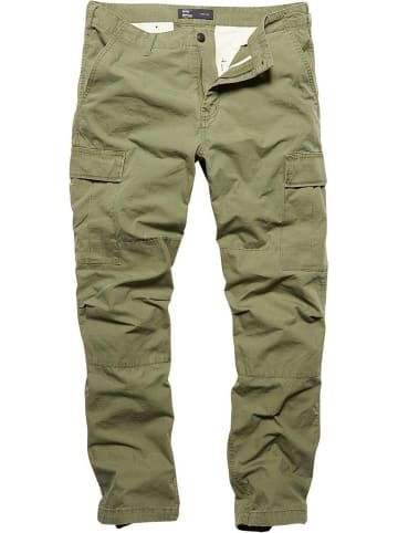 Vintage Industries Cargohose in Grün