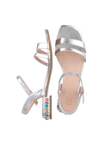 Ital-Design Sandale & Sandalette in Silber