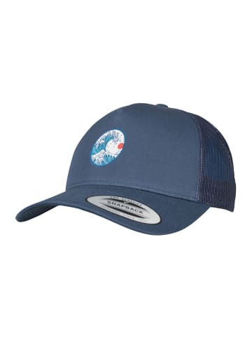 F4NT4STIC Retro Trucker Cap Retro Trucker Cap Kanagawa in marineblau