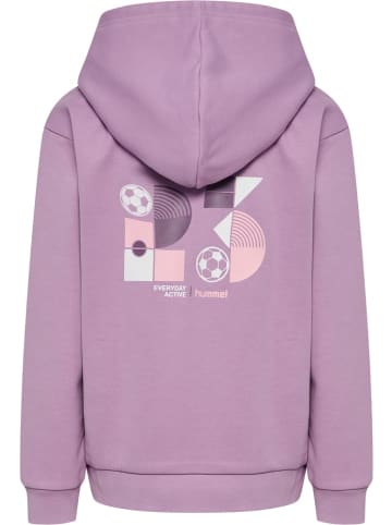 Hummel Kinder Sweatshirt "Graphic Hoodie" in Lila
