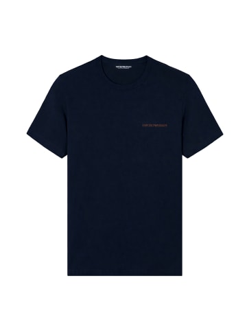 Emporio Armani 2er Pack T-Shirt in Dunkelblau