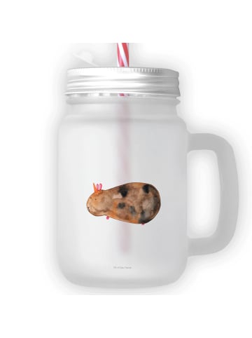 Mr. & Mrs. Panda Glas Einhorn Meerschweinchen ohne Spruch in Transparent