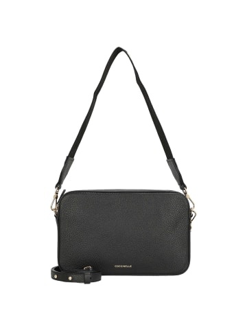 COCCINELLE Tebe - Umhängetasche 24 cm (cognac) in noir