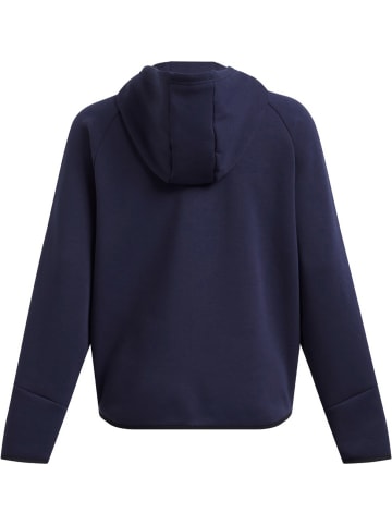 Under Armour Fleecejacke/Fleecepullover "Unstoppable Fleece Fz" in Blau
