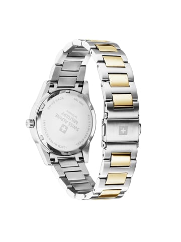 Swiss Alpine Military by Grovana Analoguhr für Damen in silber