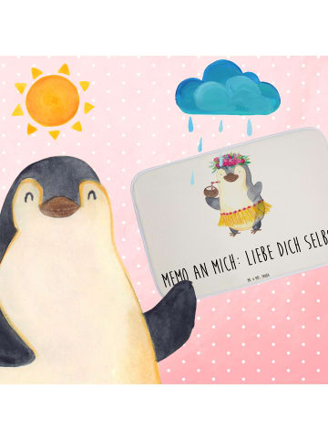 Mr. & Mrs. Panda Badvorleger Pinguin Kokosnuss mit Spruch in Weiß