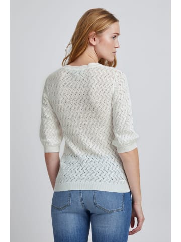 b.young Strickpullover in weiß