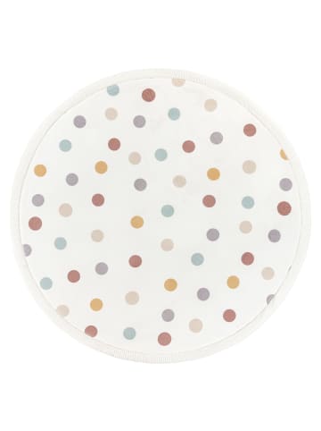 KADIMA DESIGN Kinderteppich waschmaschinenwaschbar Punkte Kinderzimmer in Mehrfarbig