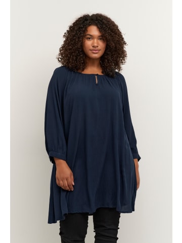 KAFFE curve Tunika KCami A-shape in Midnight Marine