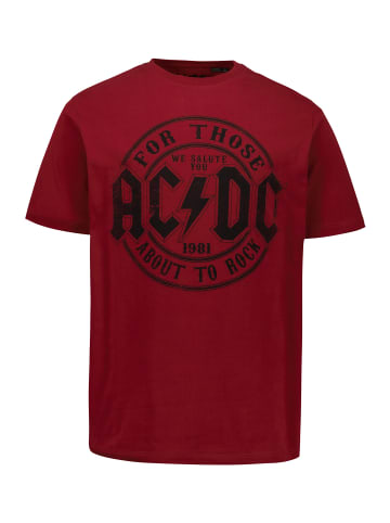 JP1880 Kurzarm T-Shirt in rostrot