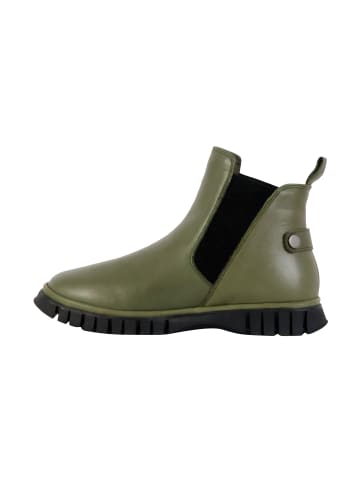 Divine Factory Alénoa High-Top-Sneaker aus Leder Grün