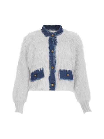 VIRITA Women Strickjacke in Hellblau Denim