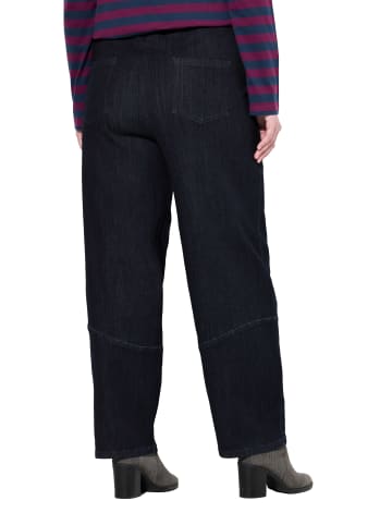 Ulla Popken Jeans in dark blue denim