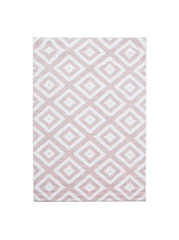 Kurzflor Teppich Pago in Pink